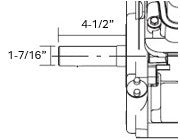 Briggs & Stratton 613477-4203-J1 Vanguard 35 HP 993cc Horizontal Shaft Engine