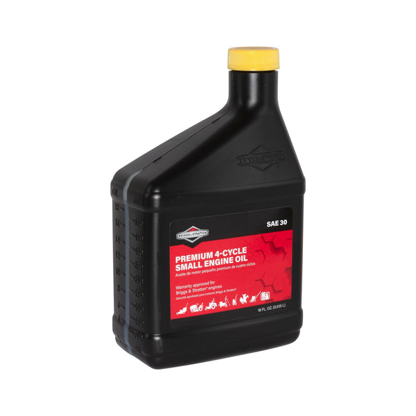 Briggs & Stratton 100005 SAE30 Engine Oil, 18 oz Bottle