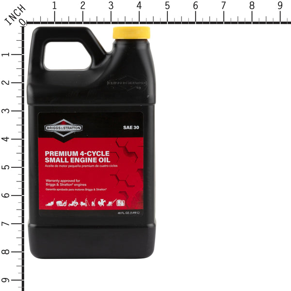 Briggs & Stratton 100028 SAE30 Engine Oil, 48 oz Bottle