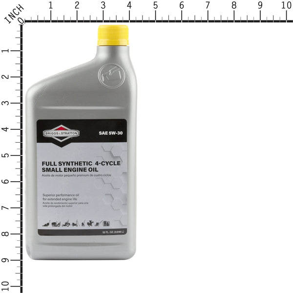 Briggs & Stratton 100074 5W30 Synthetic Engine Oil - 32oz Bottle