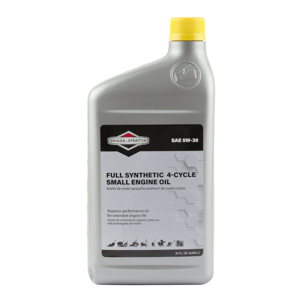 Briggs & Stratton 100074 5W30 Synthetic Engine Oil - 32oz Bottle