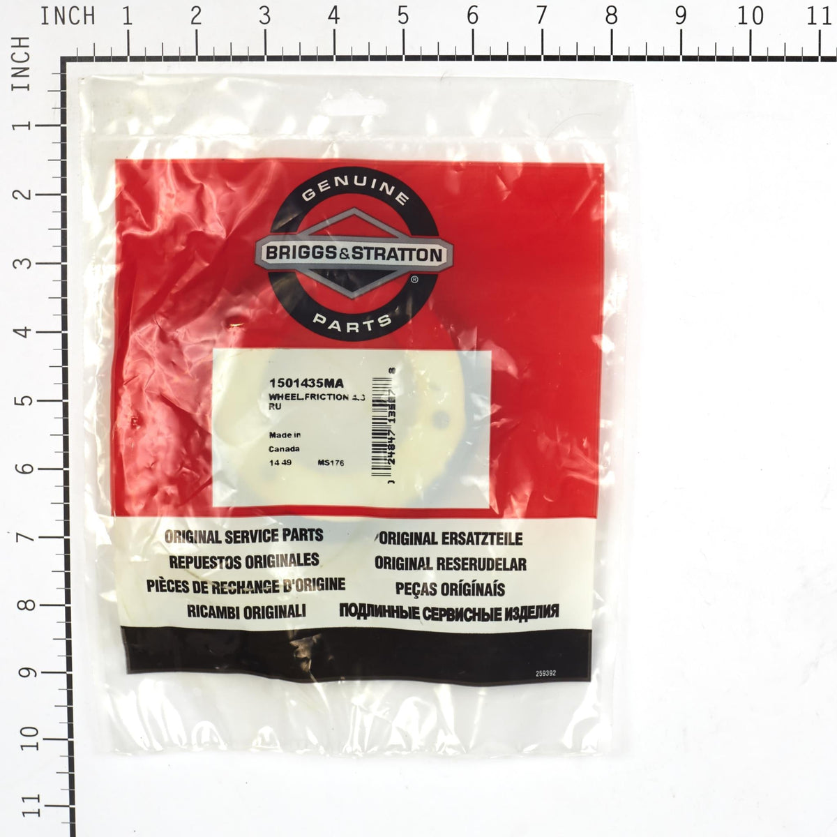 Briggs & Stratton 1501435MA Rubber Friction Disc, 4.3