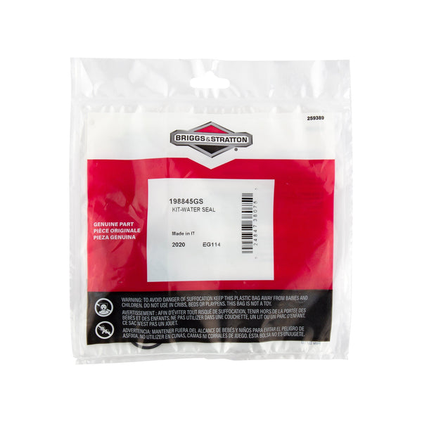 Briggs & Stratton 198845GS Water Seal Kit