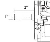Briggs & Stratton 386447-3356-G1 Vanguard 23 HP 627cc Horizontal Shaft Engine