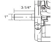 Briggs & Stratton 356447-0050-G1 Vanguard 18 HP 570cc Horizontal Shaft Engine