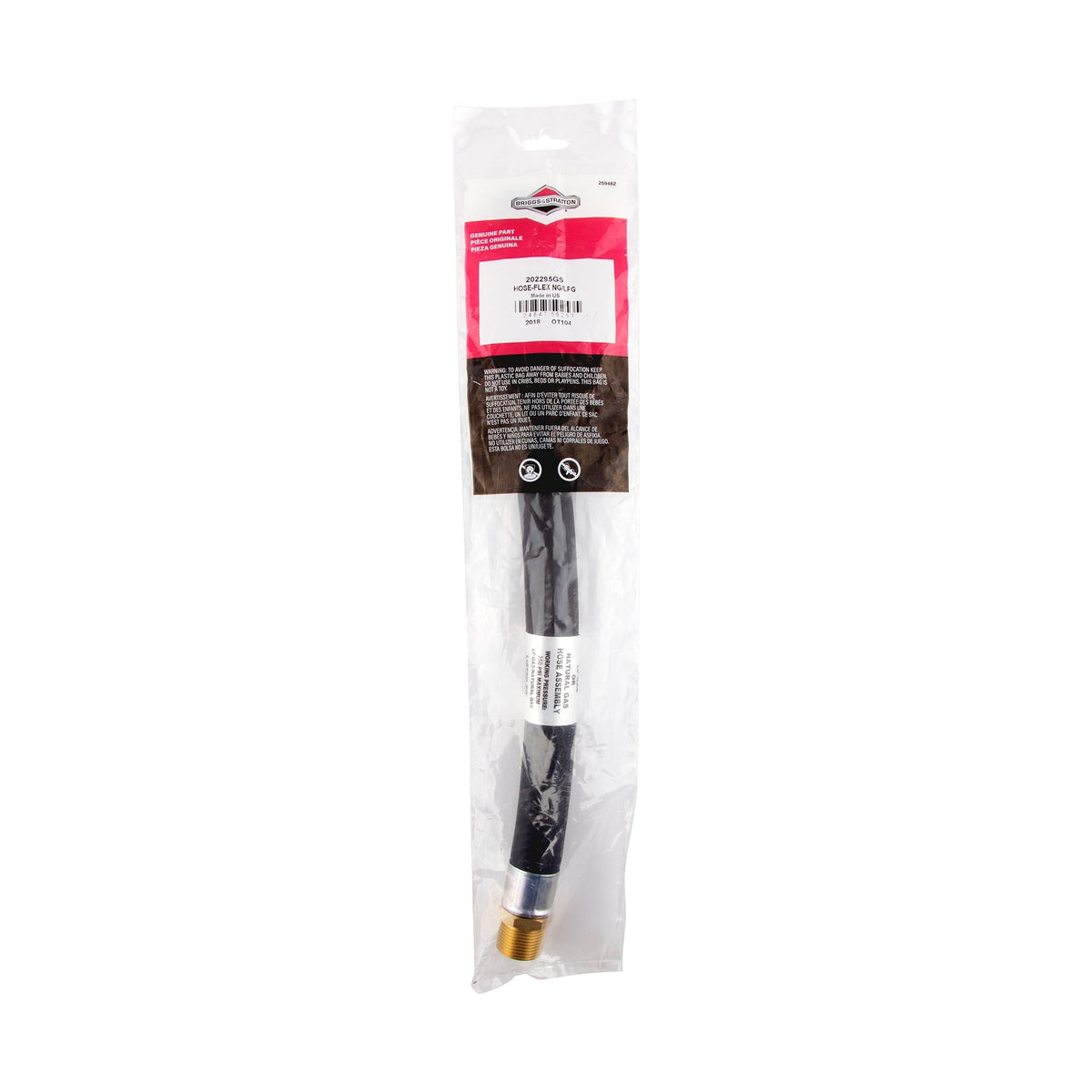 Briggs & Stratton 202295GS NG/LPG Flex Hose