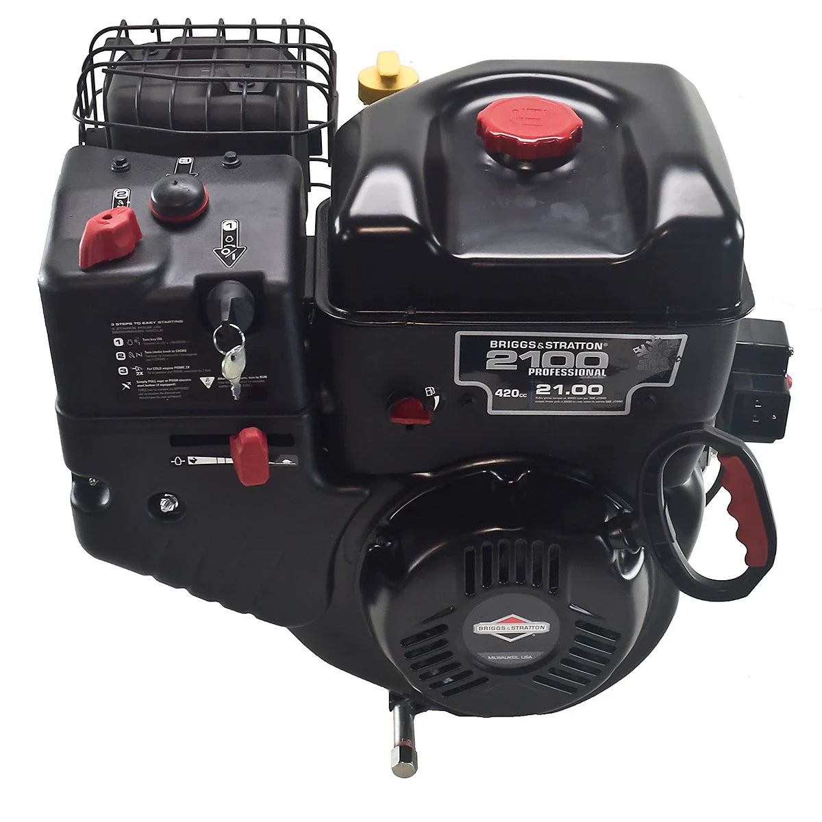 Briggs & Stratton 25M137-0005-F1 Snow Series 21 GT 420cc Horizontal Engine