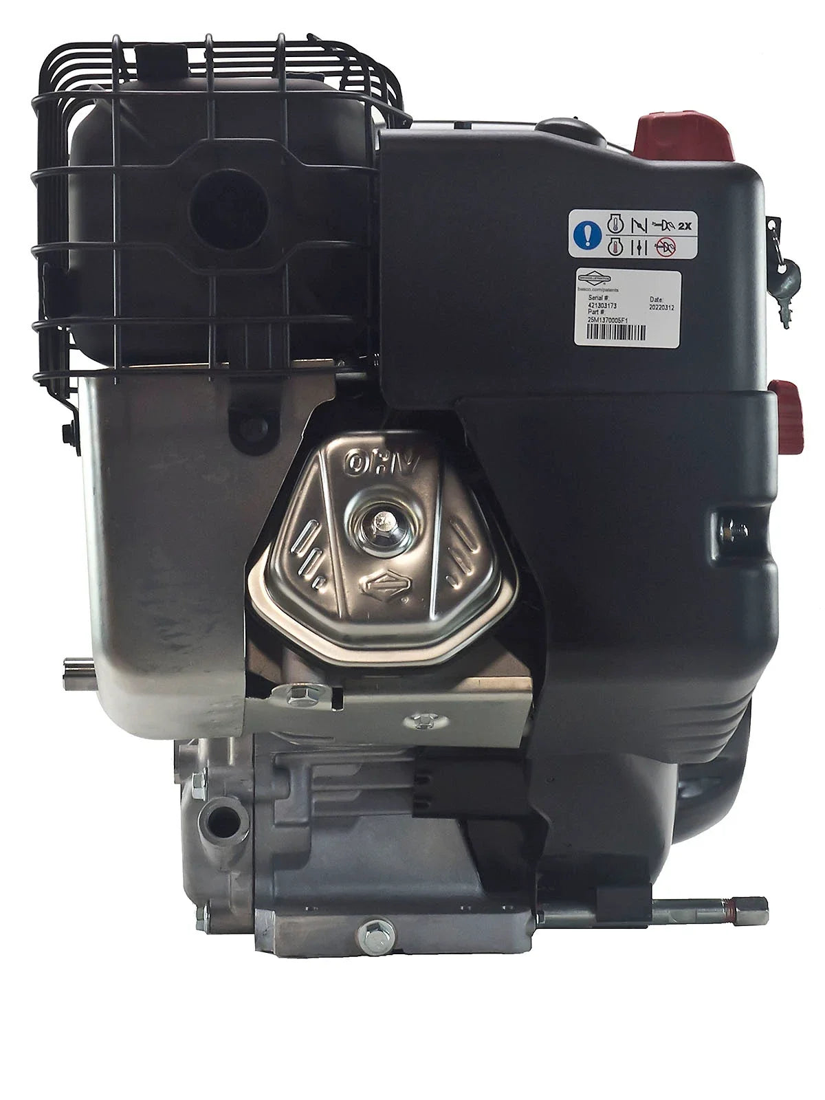 Briggs & Stratton 25M137-0005-F1 Snow Series 21 GT 420cc Horizontal Engine