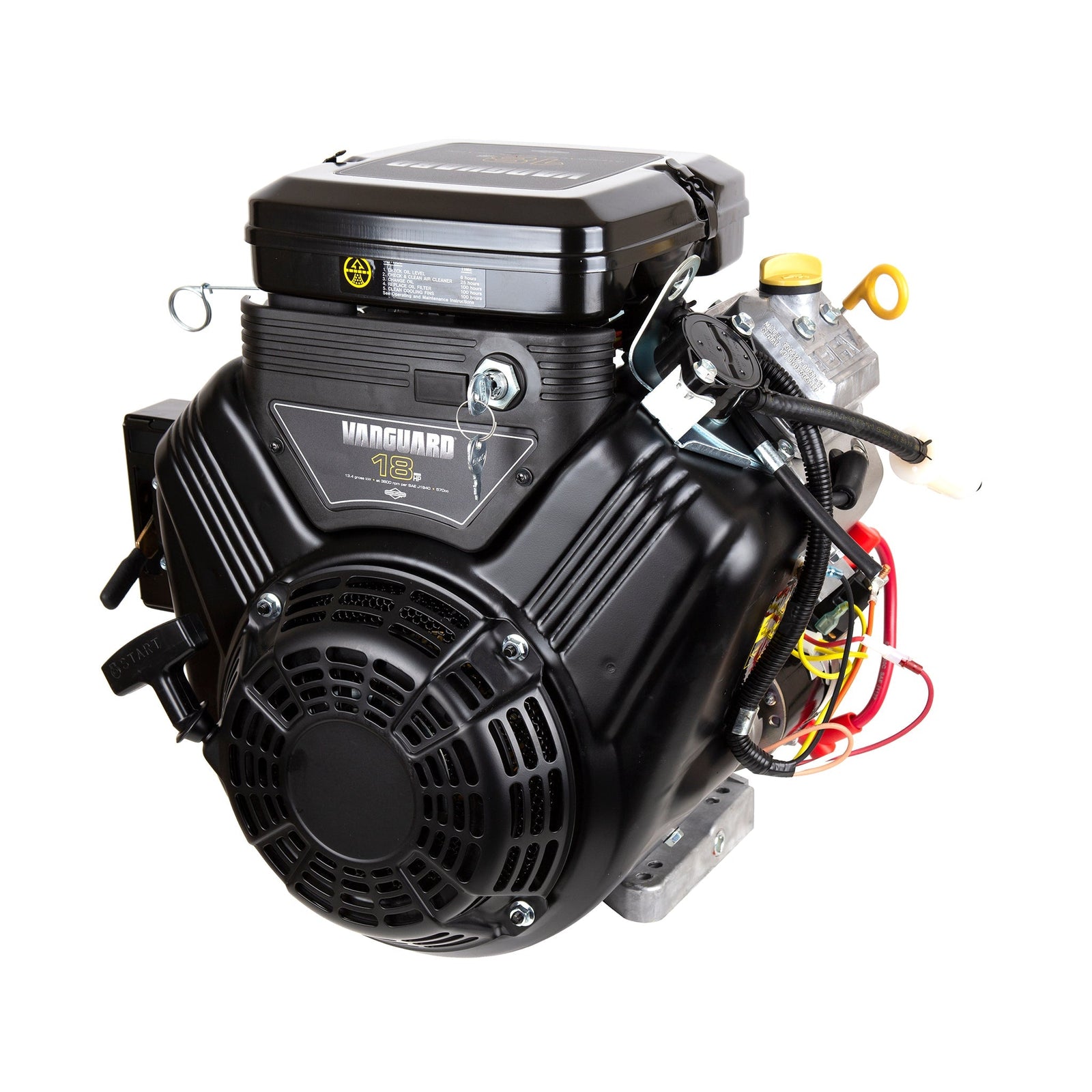 Briggs & Stratton 356447-0051-G1 Vanguard 18 HP 570cc Horizontal Shaft Engine