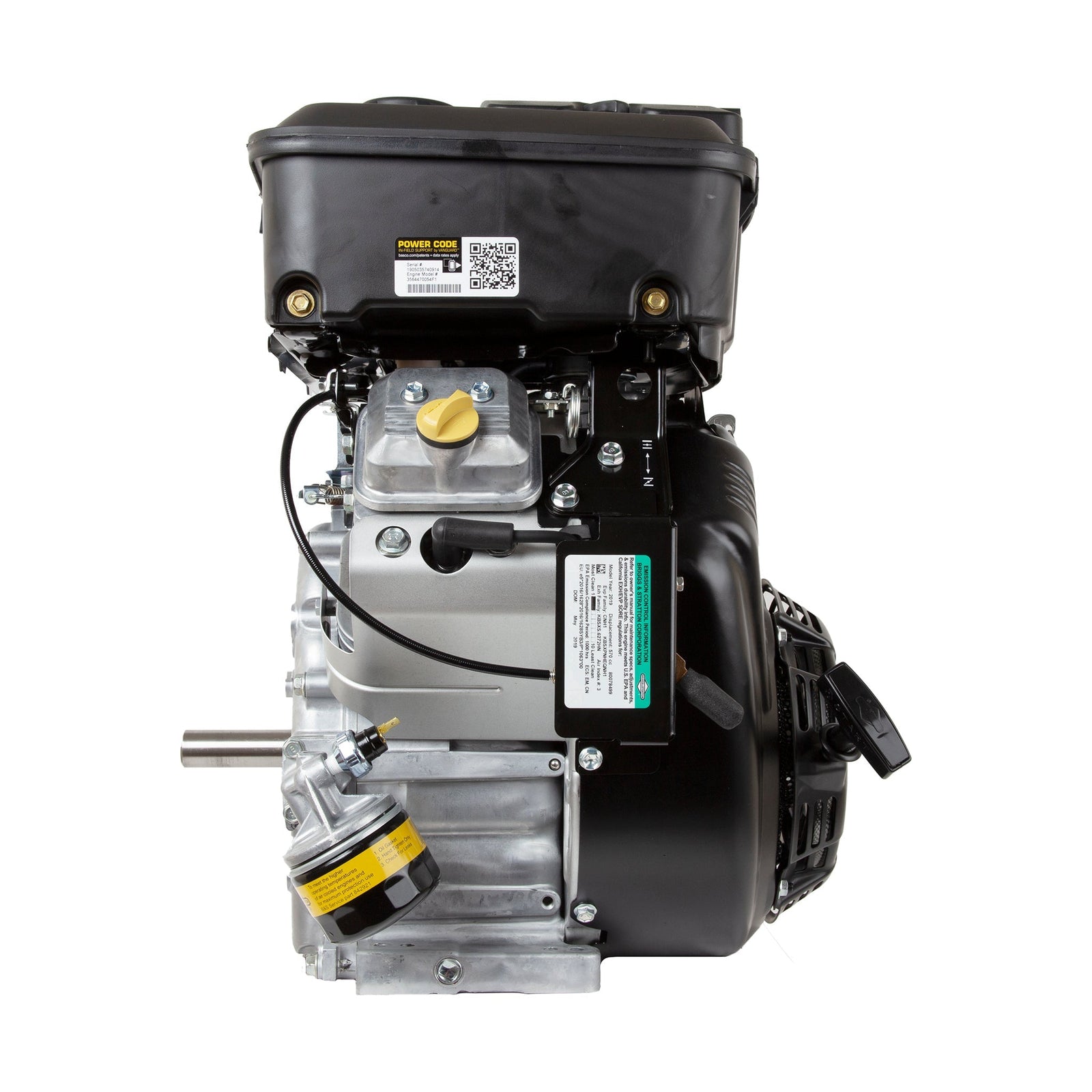 Briggs & Stratton 356447-0054-F1 Vanguard 18 HP 570cc Horizontal Shaft Engine