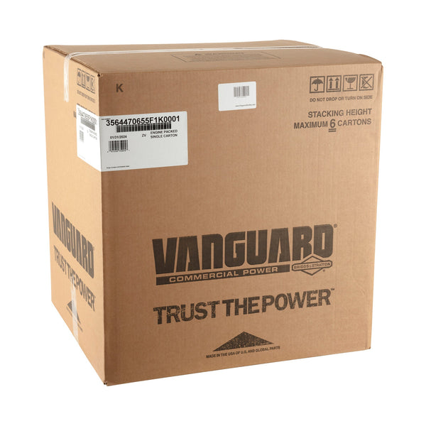 Briggs & Stratton 356447-0655-F1 Vanguard® 18.0 HP 570cc Horizontal Shaft Engine