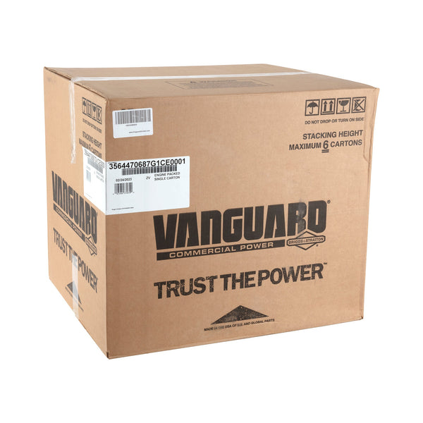 Briggs & Stratton 356447-0687-G1 Vanguard 18 HP 570cc Horizontal Shaft Engine