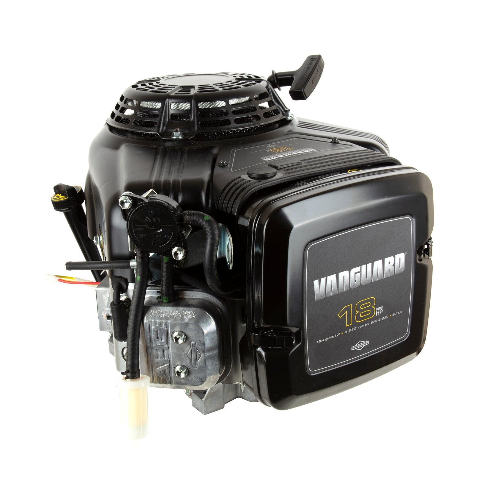 Briggs & Stratton 356776-0013-G1 Vanguard 18 HP 570cc Vertical Shaft Engine