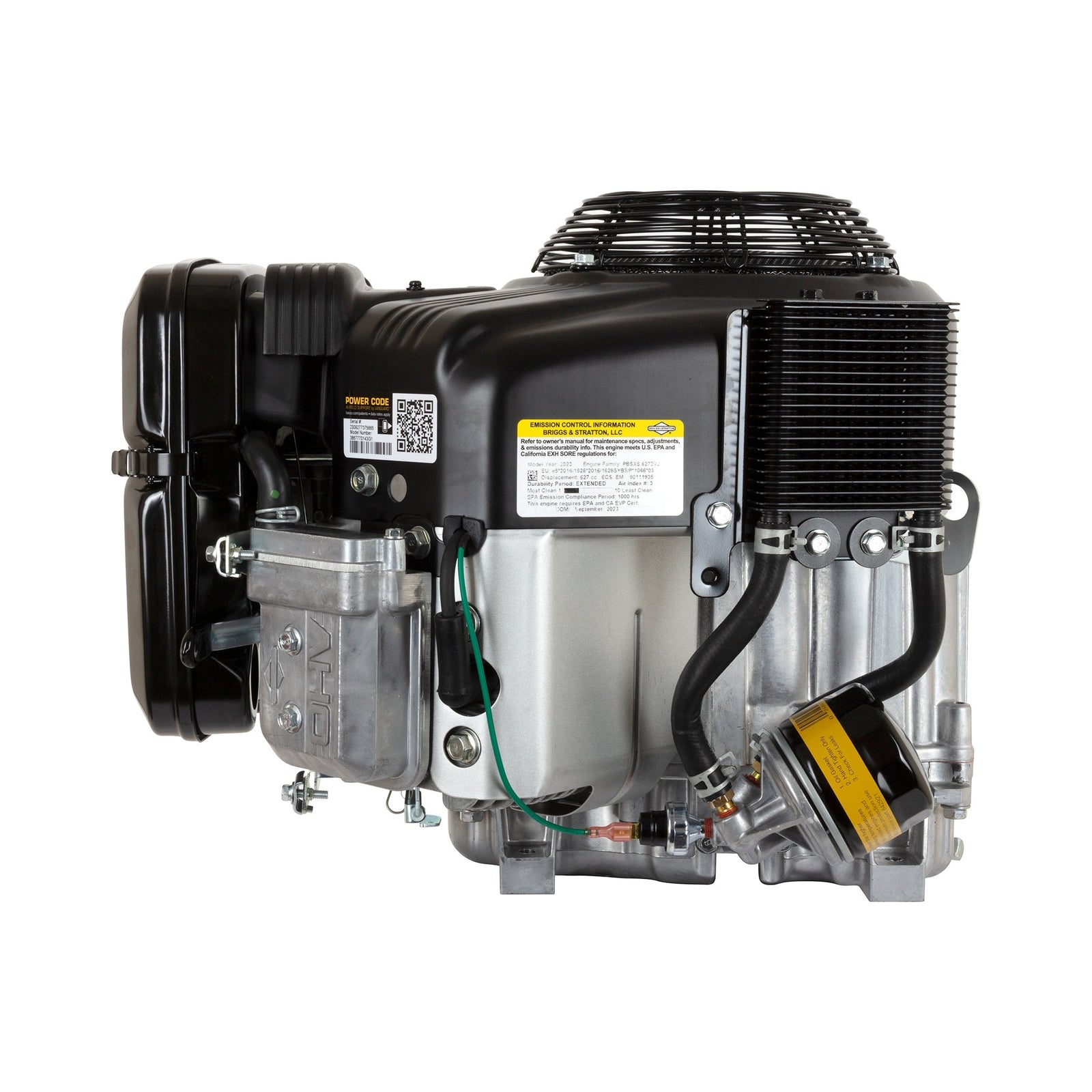 Briggs & Stratton 386777-0011-G1 Vanguard 23 HP 627cc Vertical Shaft Engine