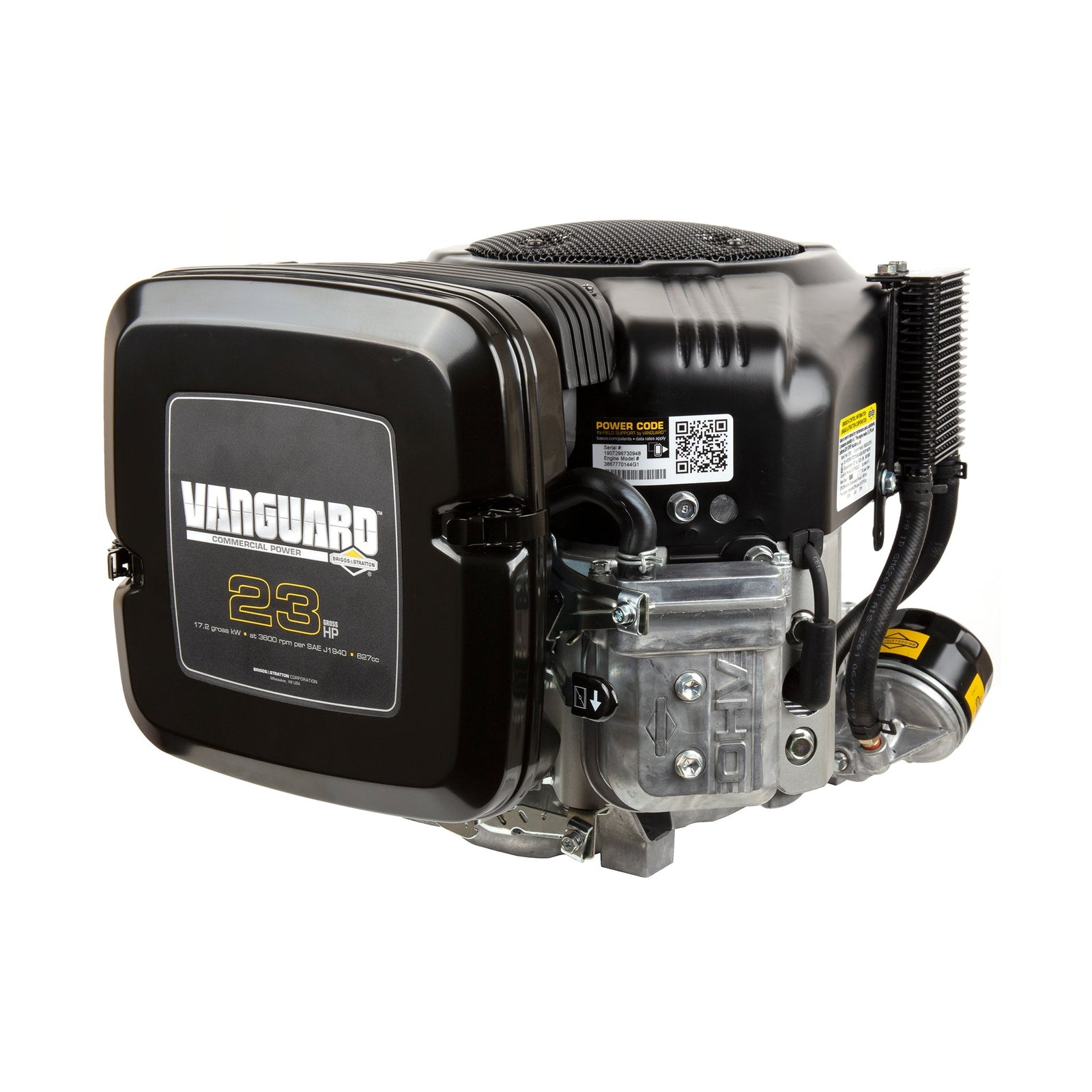 Briggs & Stratton 386777-0144-G1 Vanguard 23 HP 627cc Vertical Shaft Engine
