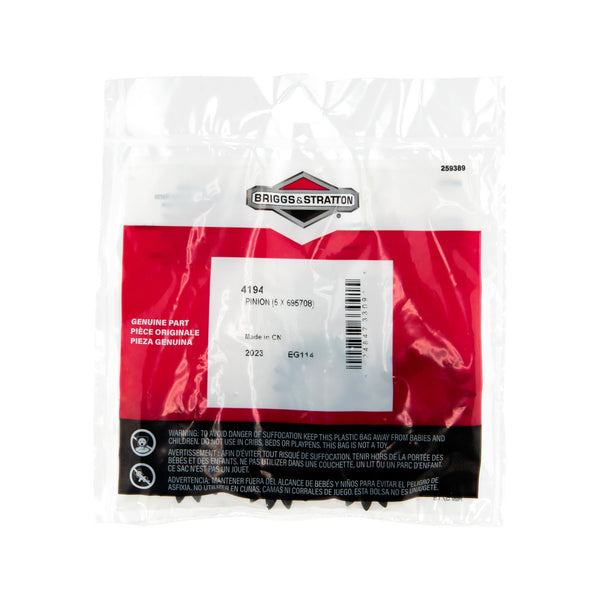 Briggs & Stratton 4194 PINION (5 X 695708)