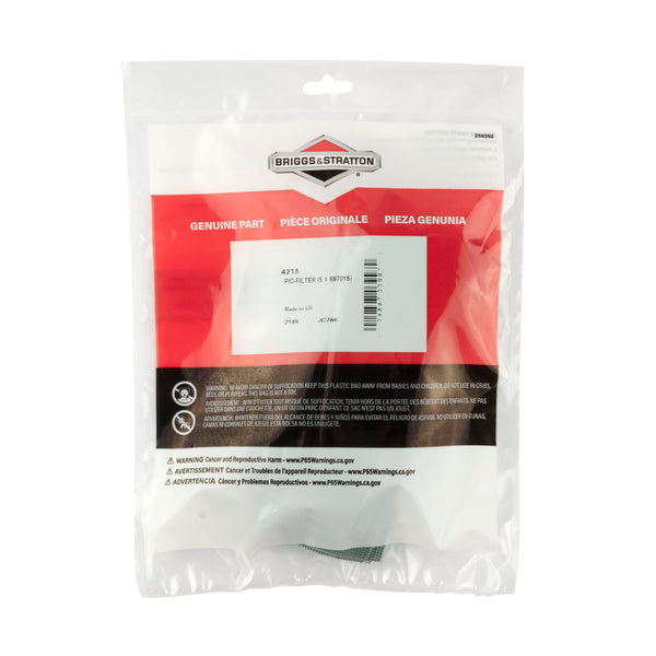Briggs & Stratton 4215 P/C-FILTER (5 X 697015)