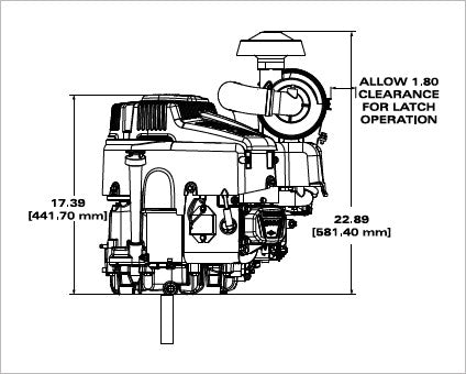 Briggs & Stratton 49R977-0033-Z1 Vanguard 26 HP 810cc Vertical Shaft Engine