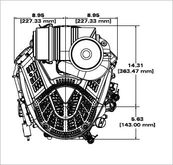 Briggs & Stratton 49R977-0029-Z1 Vanguard 26 HP 810cc Vertical Shaft Engine