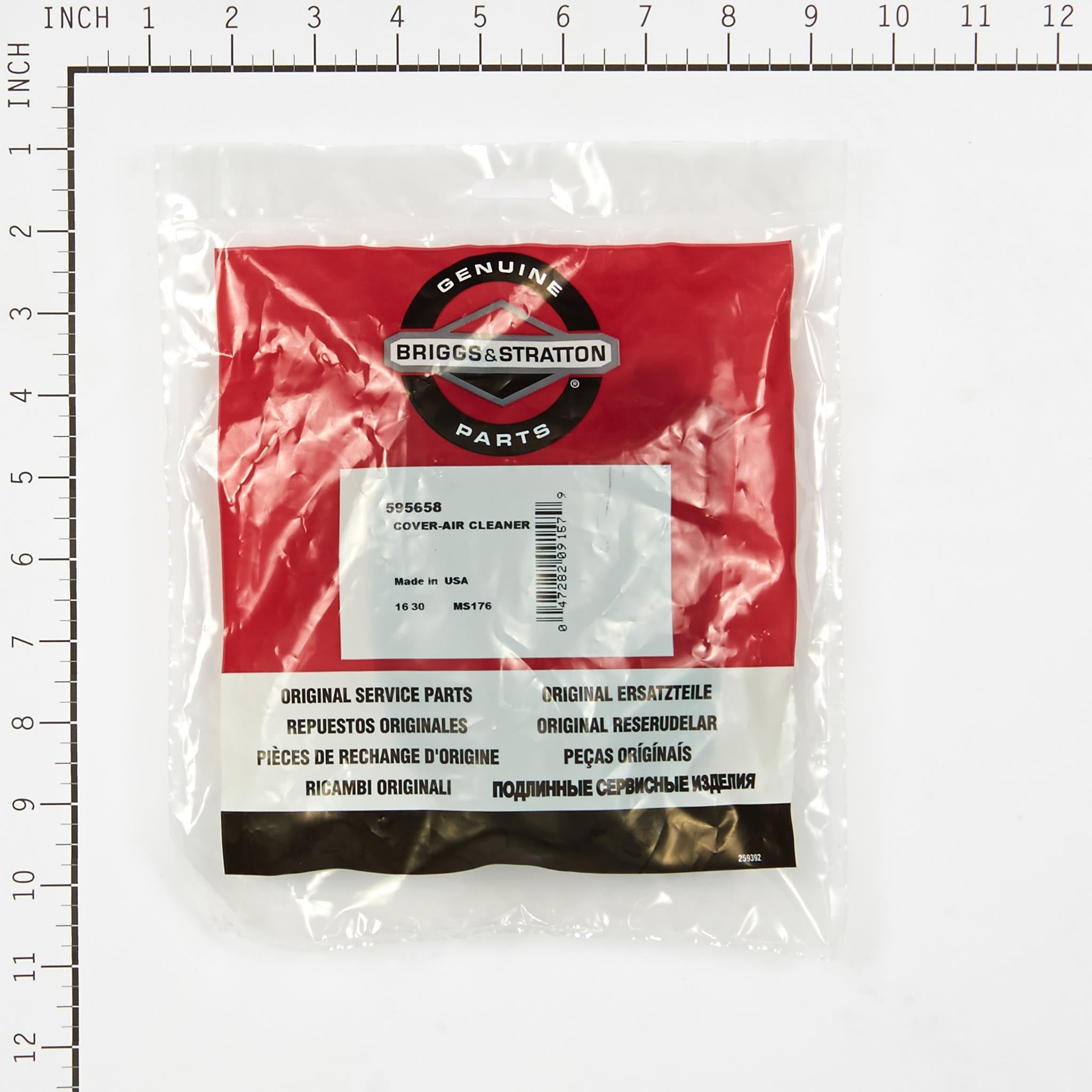 798452 Filtro Dell'aria 595658 Filtro Dell'aria Di Ricambio Per Tosaerba Briggs Stratton 093j02 09p700 103m02 104m02 104m05 92197809