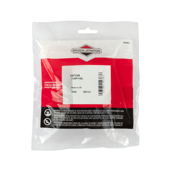 Briggs & Stratton 597338 Fuel Pump