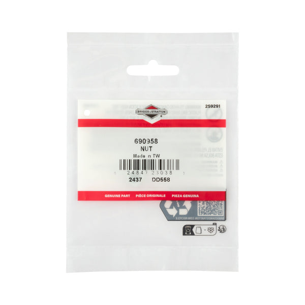 Briggs & Stratton 690958 Nut