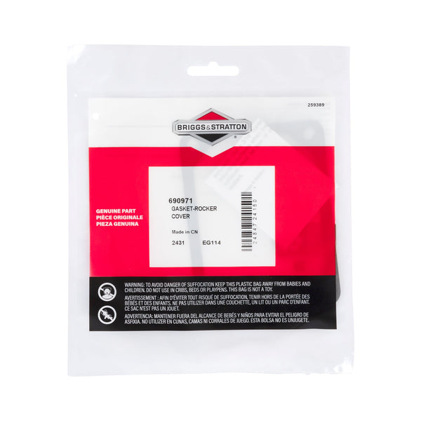 Briggs & Stratton 690971 Rocker Cover Gasket