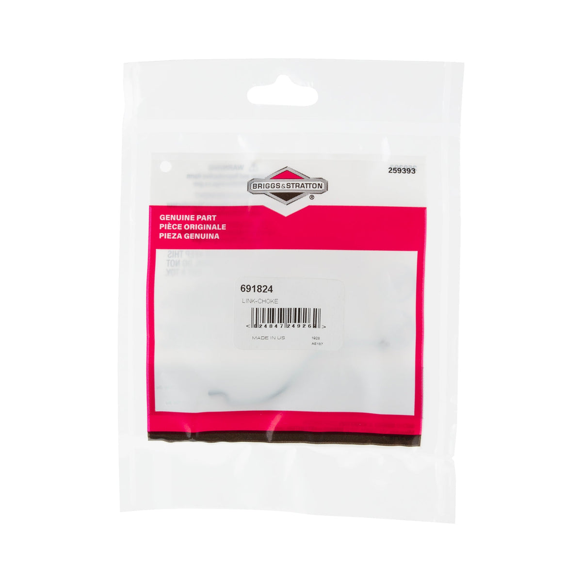 Briggs & Stratton 691824 Choke Link