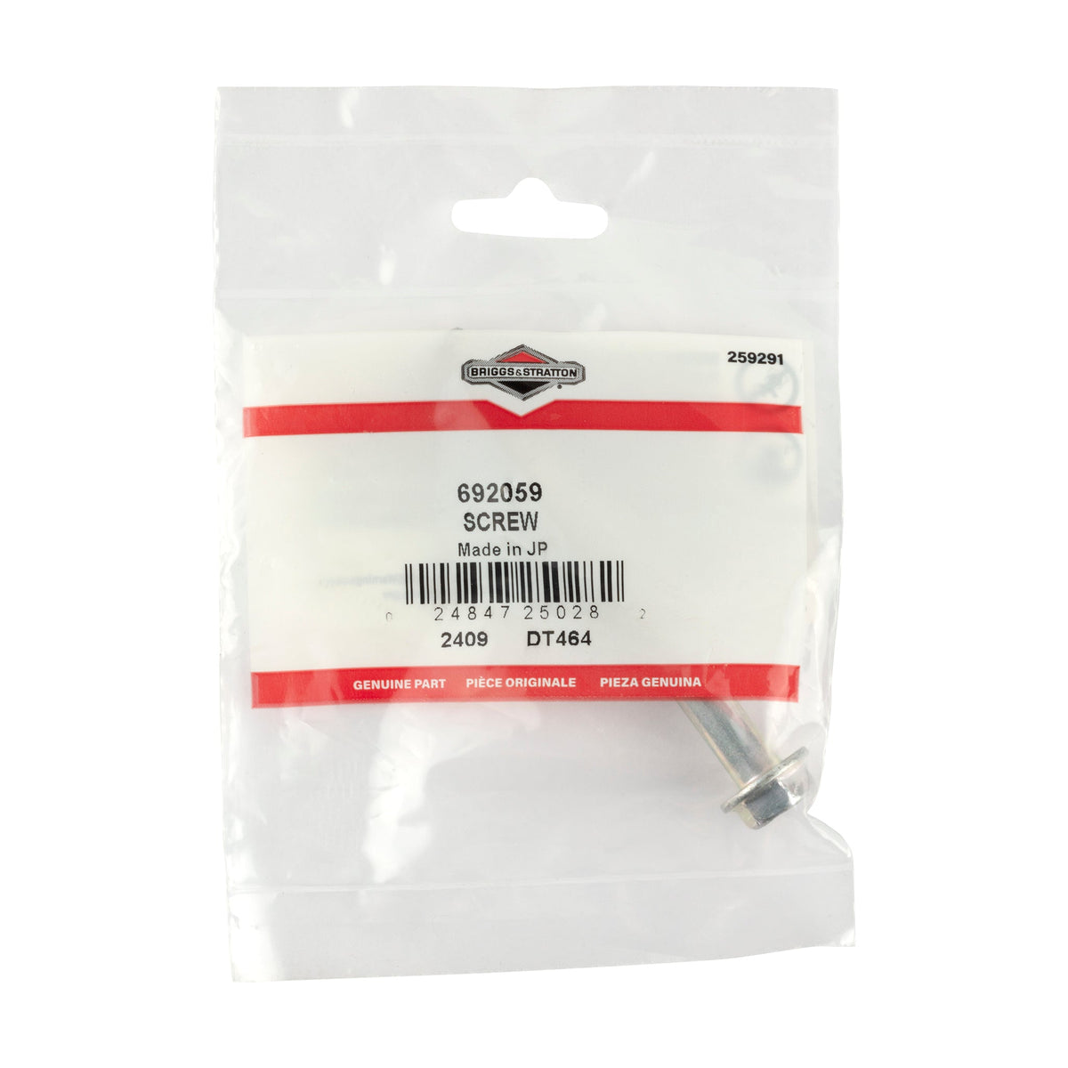 Briggs & Stratton 692059 Screw