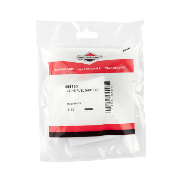 Briggs & Stratton 698183 Fuel Shut Off Valve