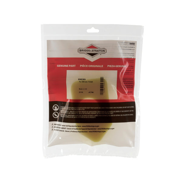 Briggs & Stratton 4216 6-Pack Air Filters (6 x 698369)