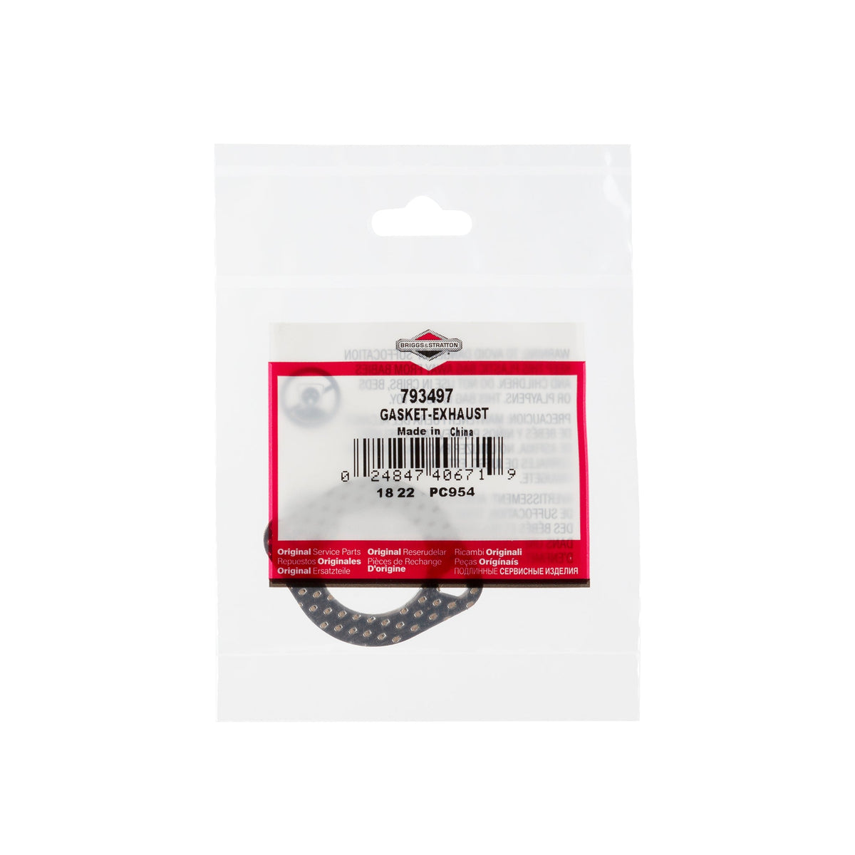 Briggs & Stratton 793497 Exhaust Gasket