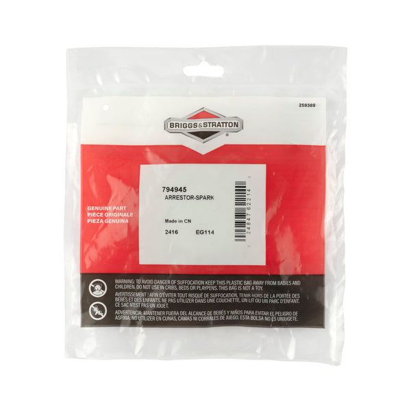 Briggs & Stratton 794945 Spark Arrester