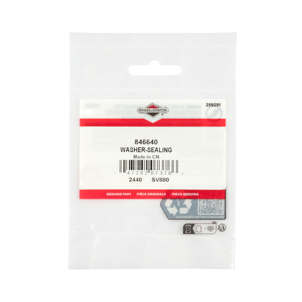 Briggs & Stratton 846640 Sealing Washer