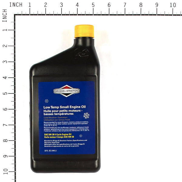 Briggs & Stratton 100030C 5W30 Engine Oil, 32 oz Bottle