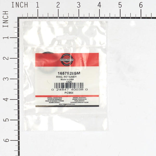 Briggs & Stratton 1657528SM Retainer Ring