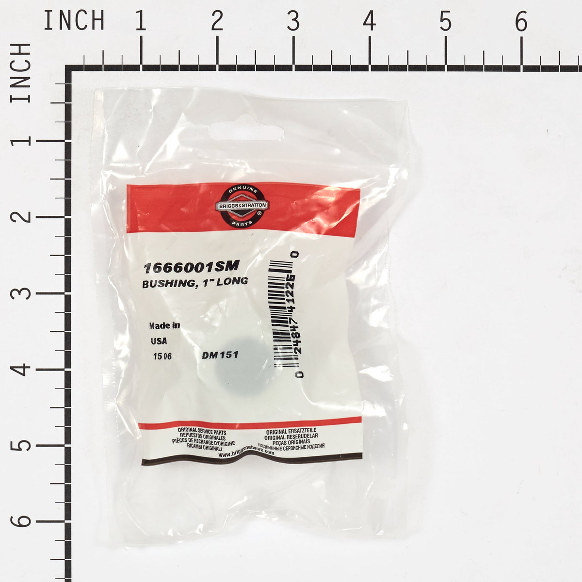 Briggs & Stratton 1666001SM Bushing - 1.00 L