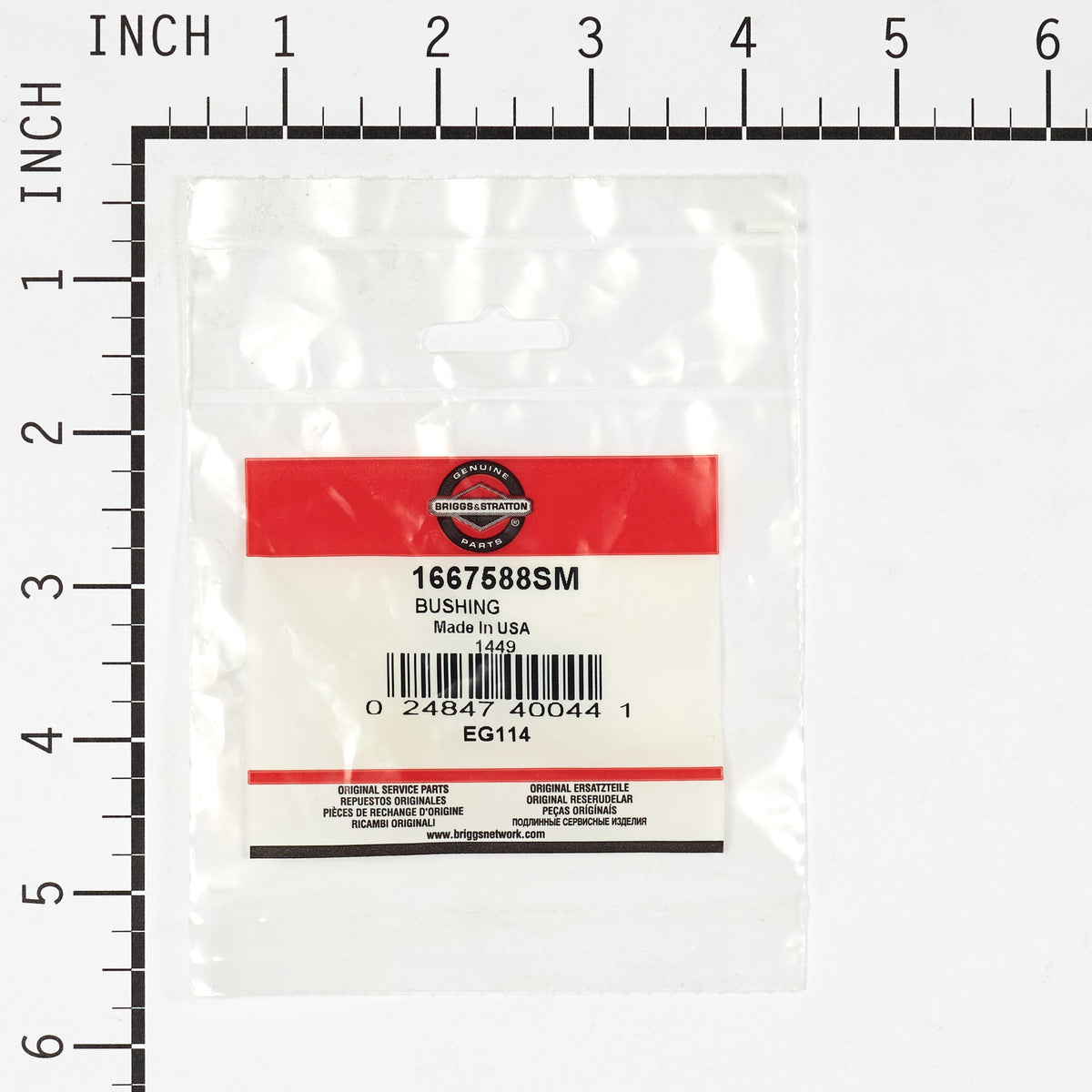 Briggs & Stratton 1667588SM Bushing