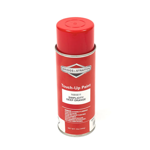 Briggs & Stratton 1685611SM Paint, Deep Orange