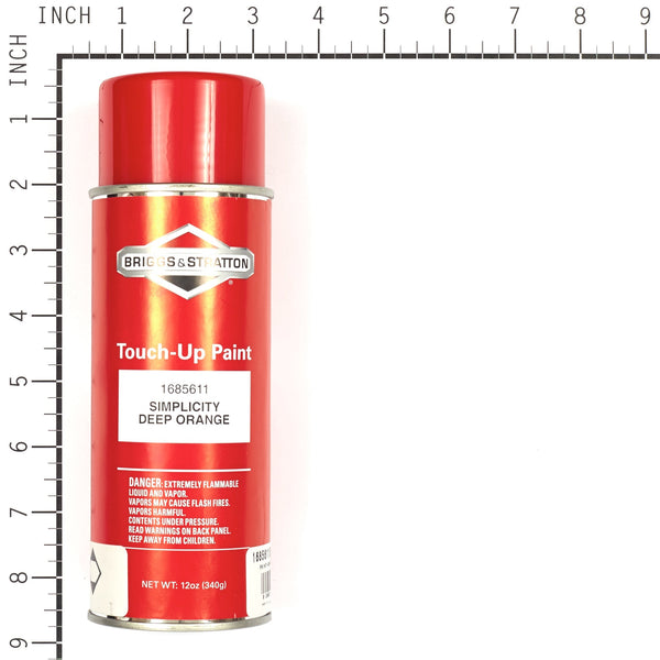 Briggs & Stratton 1685611SM Paint, Deep Orange
