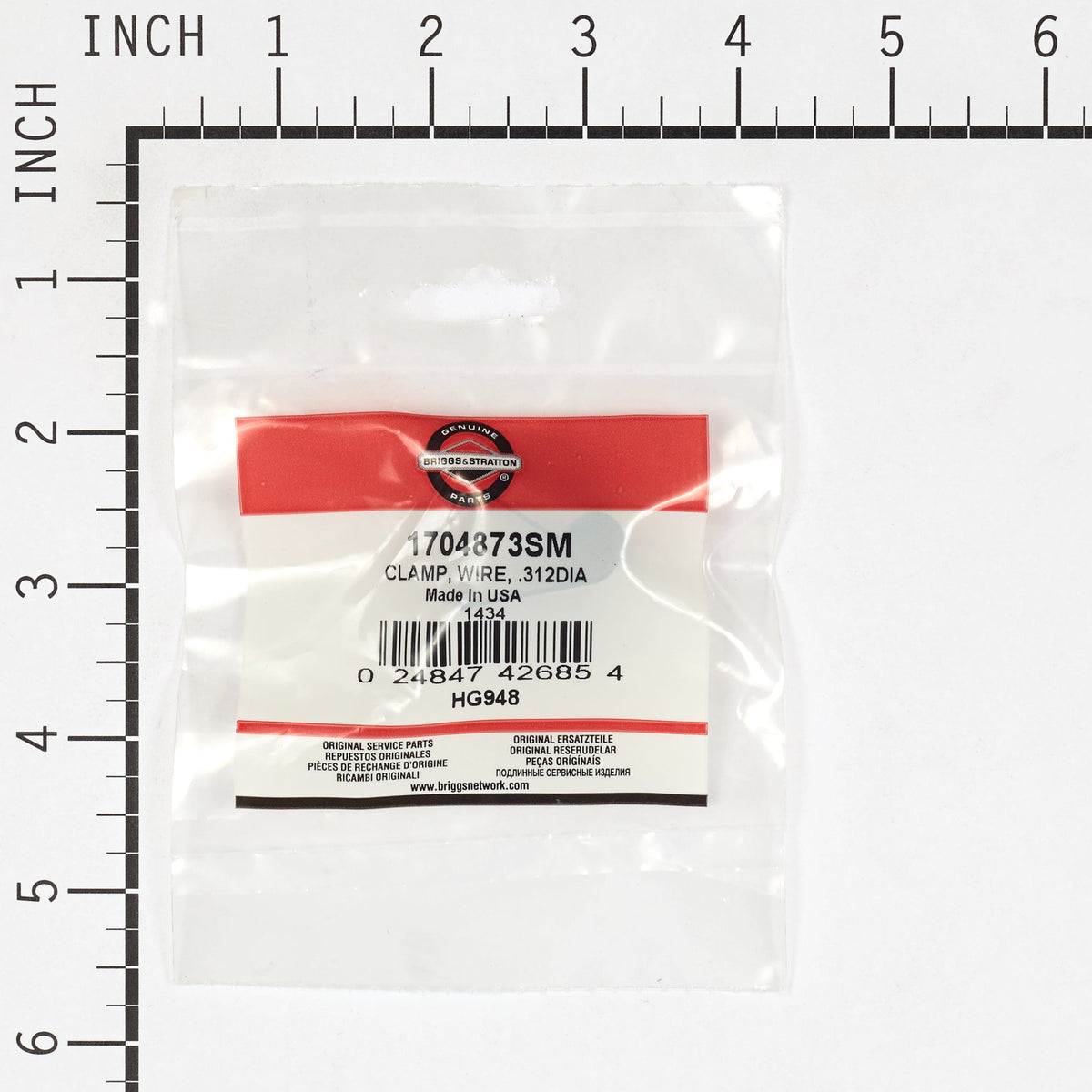 Briggs & Stratton 1704873SM Wire Clamp