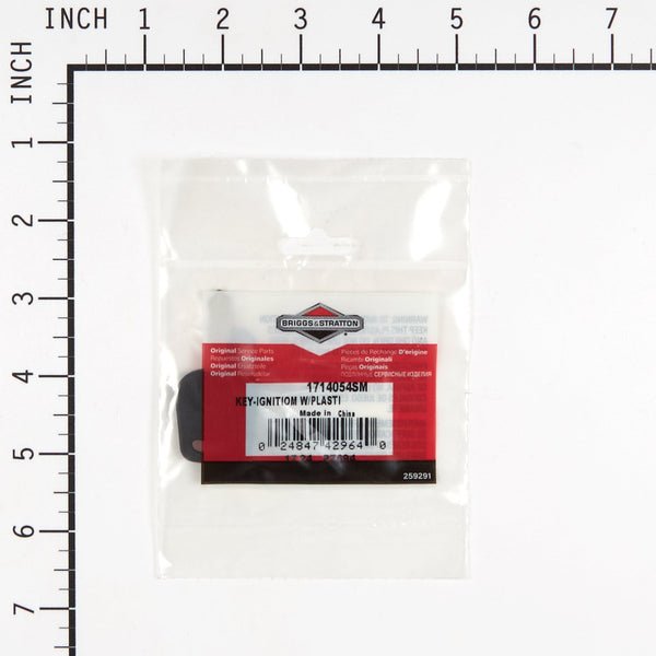 Briggs & Stratton 1714054SM Ignition Key with Plastic Cover