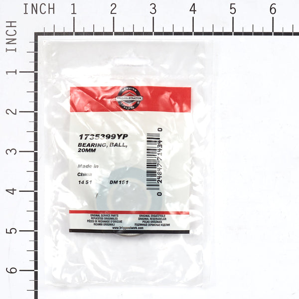 Briggs & Stratton 1735399YP Ball Bearing 20MM