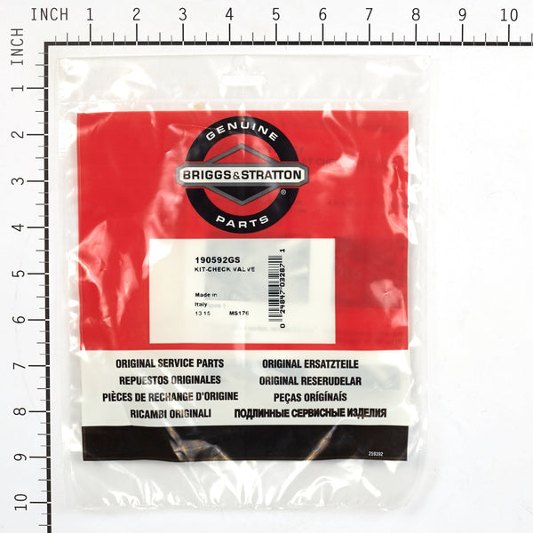 Briggs & Stratton 190592GS Check Valve Kit