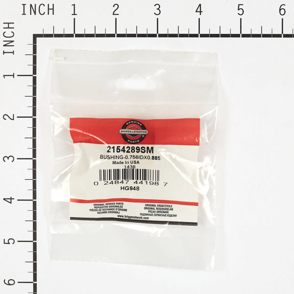 Briggs & Stratton 2154289SM Bushing - .756 ID x .885 OD