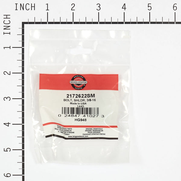 Briggs & Stratton 2172622SM Shoulder Bolt - 3/8-16