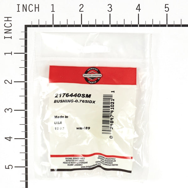 Briggs & Stratton 2176440SM Bushing - .765 ID x .885 OD
