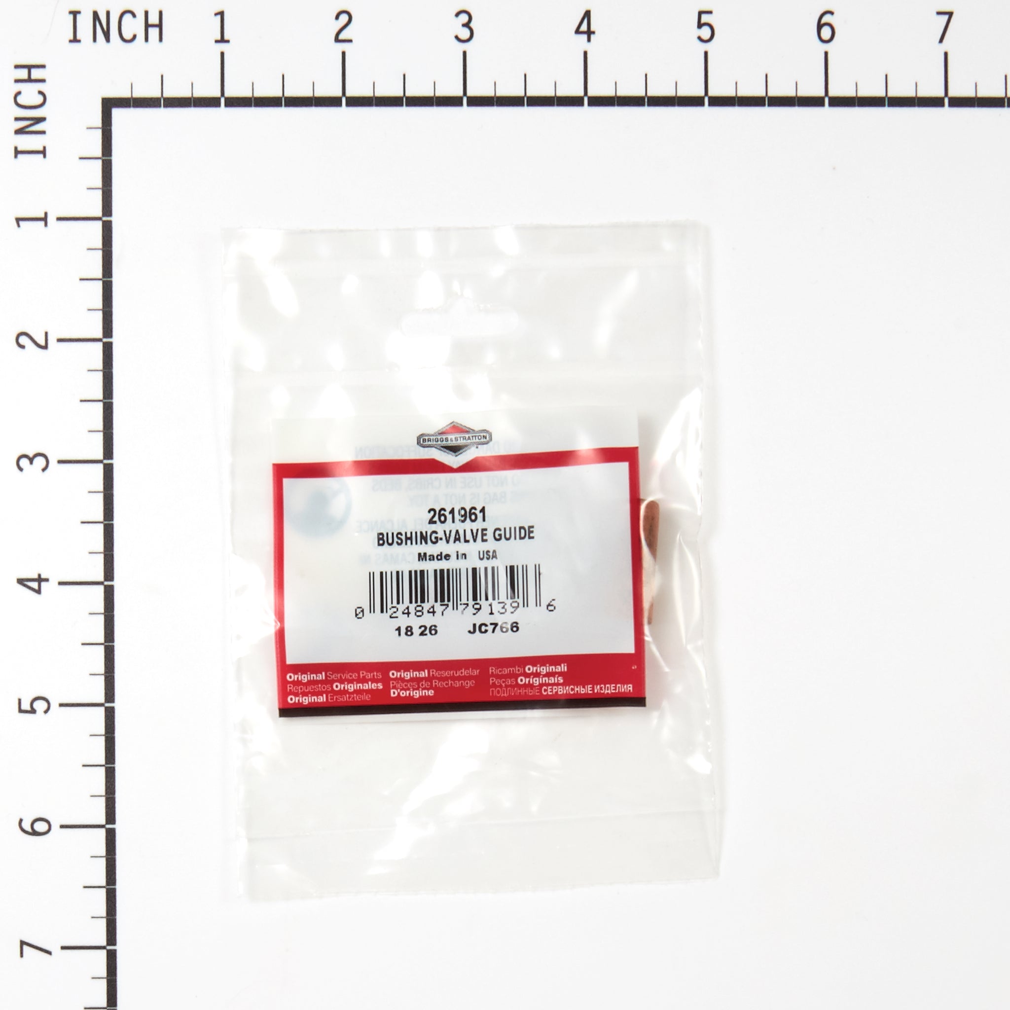 B261 Guide Bush Briggs & Stratton 261961 Valve Guide Bushing - Briggs & Stratton Online ...