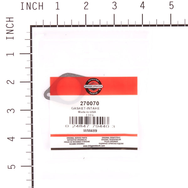 Briggs & Stratton 270070 Intake Gasket