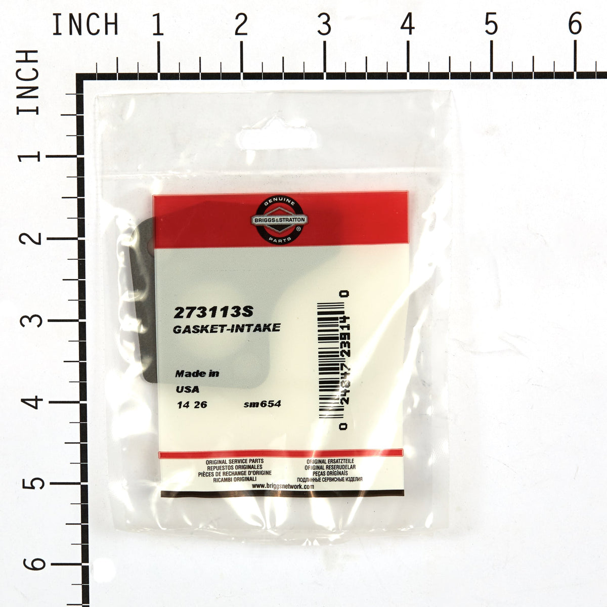 Briggs & Stratton 273113S Intake Gasket